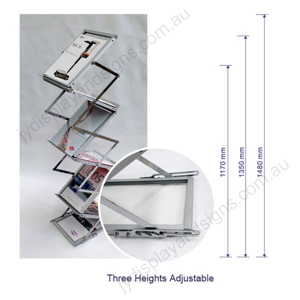 Portable brochure stand