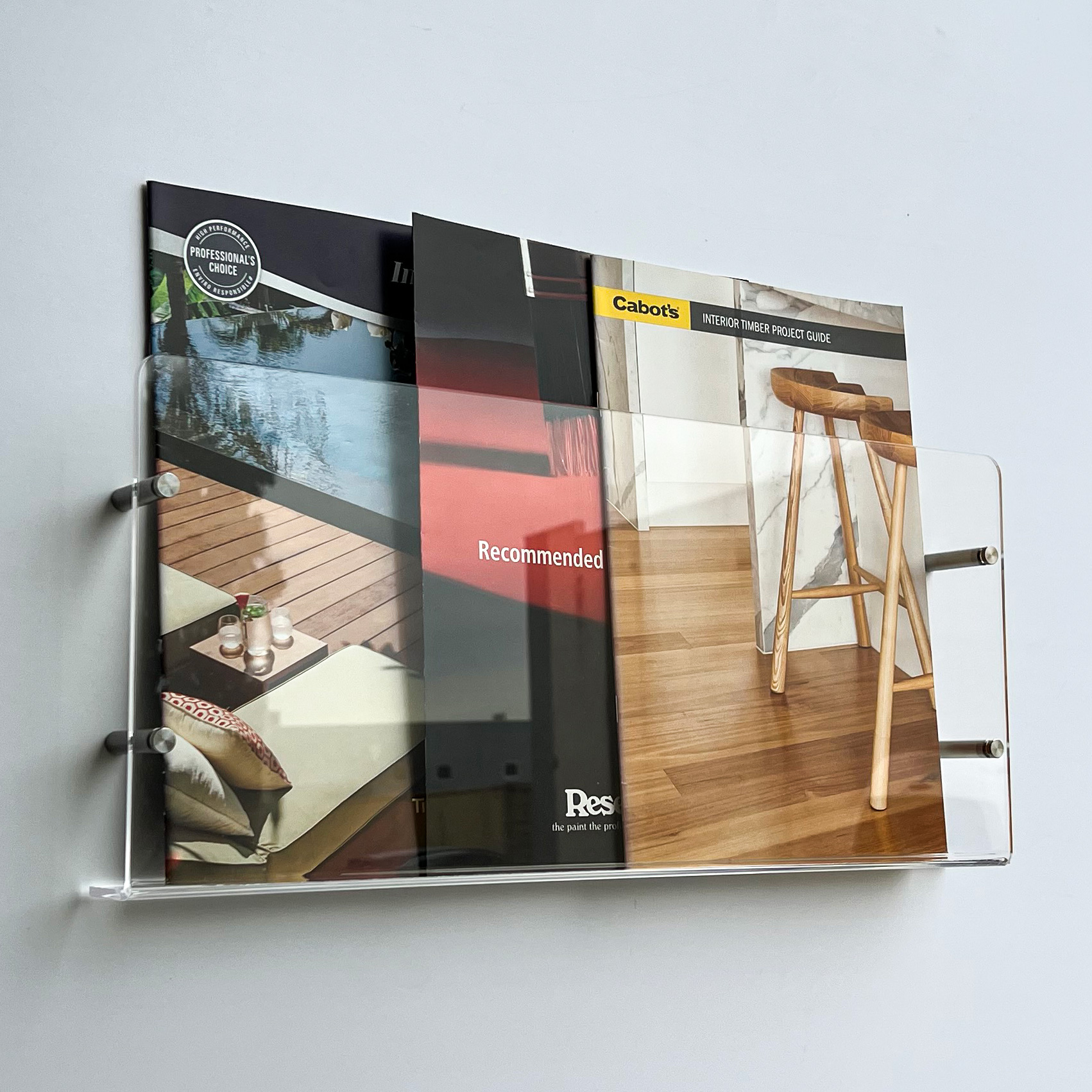 FlexiDisplay Wall Brochure Racks for Offices, Clinics and Showrooms in ...