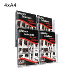 4XA4 Wall Brochure Display