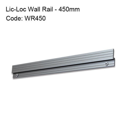 Lit Loc Wall Rail - 450mm
