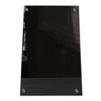 Black / White Acrylic Menu Board - A2 Size