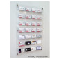 Wall Mount  Business Card Holder Unit - 50 Pockets