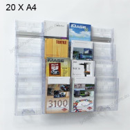 20XA4 Wall Brochure Display