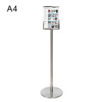 Stainless Steel Sign Stand A4