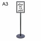 Stainless Steel Sign Stand -A3