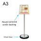 Deluxe Angled Sign Stand - A3 Portrait