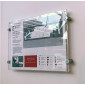 A4 Acrylic Sign Holder -  Top Load