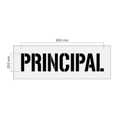 PRINCIPAL Stencil