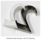 Stainless Steel Number & Letters / House  Numbers -120mm High