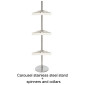 Carousel Brochure Stand - 36 DL+ 18 A4