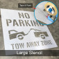 No Parking Tow Away Zone