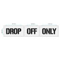 DROP OFF ONLY Stencil