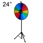 Dry Erase Spinning Prize Wheel with Tripod
