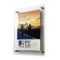 A3 Acrylic Picture Frame Wall Mount sign holder photo frames