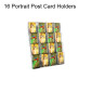 Postcard Holder Kit - 16 Vertical Postcard Holders