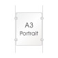 A3 Acrylic Sign Pocket
