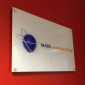 Acrylic Reception Panel Sign - 1800mm Wide