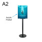 Vertical Euro Sign Stand - A2 Portrait