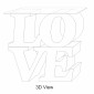 LOVE Table Letters -  Wedding Table