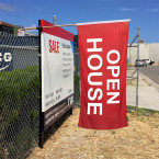 Open House Flag Banner / Real Estate Flag