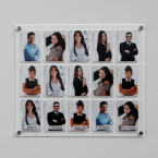 Group Photo Board / Staff Photo Board with 2"x3" Pocket