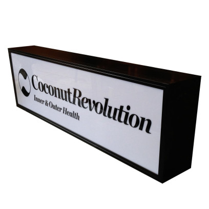 Single-Sided Light Box Sign shop front signages wall mounted single sided illuminated signs