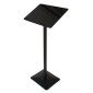 Lectern Stand / Menu Stand / Catalogue Browser Floor Stand- Black