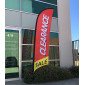 Clearance Sale Flag  - Advertising Flags / Feather Flag - Pre-made Flag
