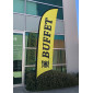 BUFFET Flag - Restaurant Advertising Flags - Feather Flag - Pre-made Flag