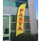 Pasta Flag  - Restaurant Shop Advertising Flags / Feather Flag - Pre-made Flag