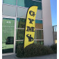 GYM Flag  - Fitness Advertising Feather Flag - Pre-made Flag