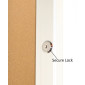 Cork Board Lockable & Water Resistant Holds 12 x A4