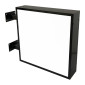 Square LED Light Box / Wall Projecting Light Box - 55x55cm