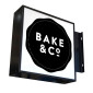 70cm Square Double-Sided Projecting LED Light Box
