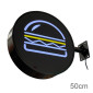 Ø50cm Round LED Double-Sided Light Box / Project Light Box / Blade Sign - One Arm