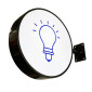 Ø60cm Round LED Double-Sided Light Box / Project Light Box / Blade Sign - One arm
