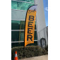 Beer Flag  - Advertising Flags / Craft Beer Feather Flag - Pre-made Sign Flag