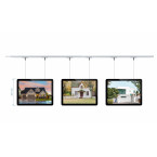 3 A3 Real Estate Agency Shop Window Light Box Display Kit / Backlit Window LED Lightbox