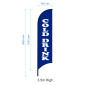 Cold Drink Pre-made Flag / Pre- printed Sign Flag / Advertising Flag Banner