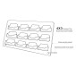 Superior Counter Top Acrylic Business Card Holder - 12 Pocket