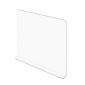 40cm High Food Sneeze Guard / Acrylic Hygiene Screen Barrier/ Protection Shield - Adhesive Mount