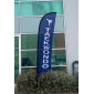 Taekwondo Flag  - Taekwondo Advertising Feather Flag - Pre-made Flag