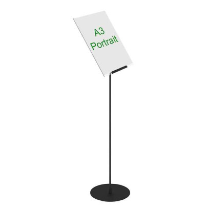 POS Stand Angled A3 Sign Stand