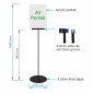 POS Stand Vertical A3 Sign Stand