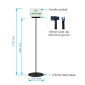 POS Stand Vertical A6 Sign Stand