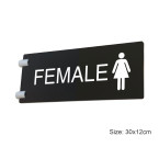 Acrylic Female Sign Wall Mounted