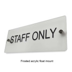 Staff Only Sign Door Sign Wall Signage
