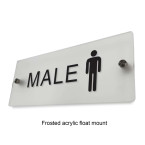 Male Sign Door Sign Wall Signage