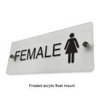 Female Sign Door Sign Wall Signage