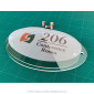 Ø20cm-Ø60cm Acrylic Sandwich Holders / Floating Acrylic Picture Frame / Perspex Sign Holder Wall Mount - No Border